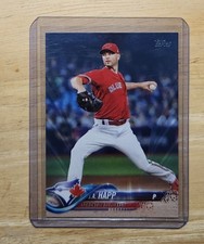 2018 Topps - J.A. Happ #213 Father's Day Blue SN /50 Toronto Blue Jays