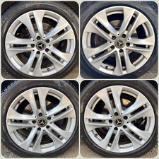 Mercedes E-Klasse W212 Alu-Felgen Ganzjahres-Reifen Allwetter-Reifen 245/45 R17