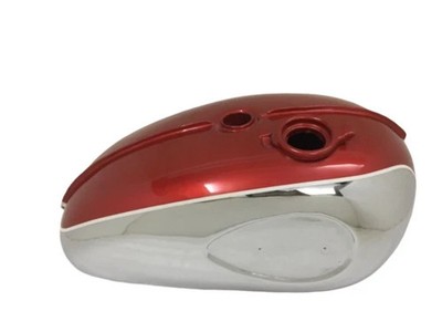 BSA A65 2 GALLON CHERRY PAINTED CHROME FUEL PETROL GAS TANK 1968-69 US | Fit For