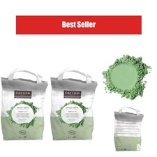 Cattier Argile Verte Concassée Bio 3 kg Lot de 2 Masque Cataplasme