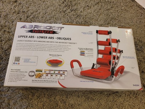 NEW In Box AB Rocket Twister Abdominal Trainer Core Exercise Ab Machine - Imagen 4 de 6