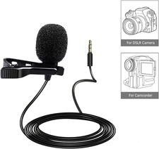SR-XMS2 Broadcast-Quality X/Y Stereo Lavalier Omnidirectional Microphone with 3.