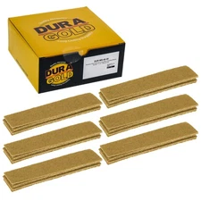 1" x 4" Sandpaper Micro Sheets, 40 Grit - 30 Hook & Loop Sheets - Hand Sanding