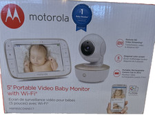 Motorola 5 Inch Portable Video Baby Monitor With Wi-Fi MBP855CONNECT Tested