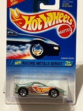 💥💥1994 Hot Wheels Chrome Chevrolet Camaro Racer Car #338 Malaysia 1/64