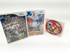 Nintendo Wii Super Mario Bros, Super Smash Bros Brawl,Mario & Sonic Olympics...