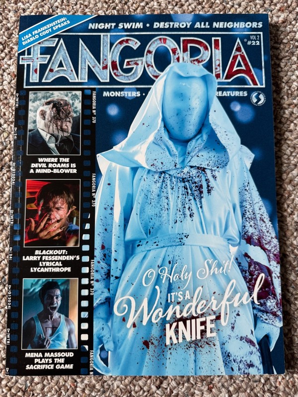 FANGORIA Vol 2 Issue 22 Winter 2024 Subscriber It's a Wonderful Knife