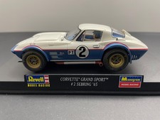 Revell Monogram 1:32 Corvette Grand Sport #2 Sebring ?65 Slot Car
