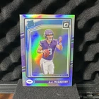 2024 Panini Donruss Optic - Rated Rookie J.J. McCarthy #235 Holo Prizm (RC)