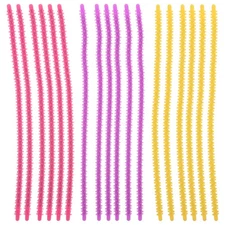  30 PCS Hairdressing Rollers Curlers Styling Kit Flexible Curling Rods