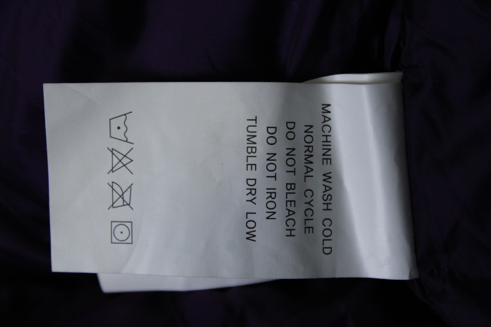 True Religion Purple Button Front Long Sleeve Quilted Puffer Jacket Size L thumbnail 19