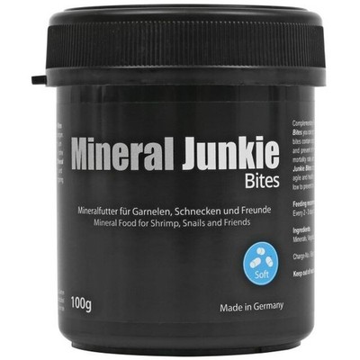 Glasgarten - Mineral Junkie Bites Shrimp Food for Invertebrates  Snails Crayfish