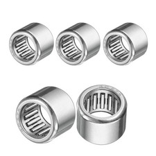 5 Pcs HK1514 Needle Roller Bearing 0.44 x 0.62 x 0.49 Inch, Chrome Steel Bearing