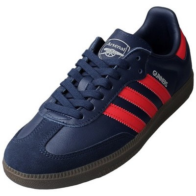 adidas Unisex SAMBA Arsenal Lizenzierte Fashion Sneaker Indigo - 40 2/3 EU