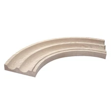 Craps Table Curved Corner Chip Rail