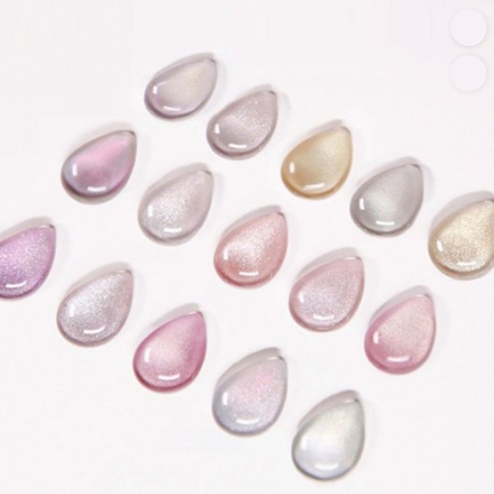 DIAMI Shine Your Light Magnetic Gel 15 Colors Set 10ml K-Beauty Nail Magnet Gel