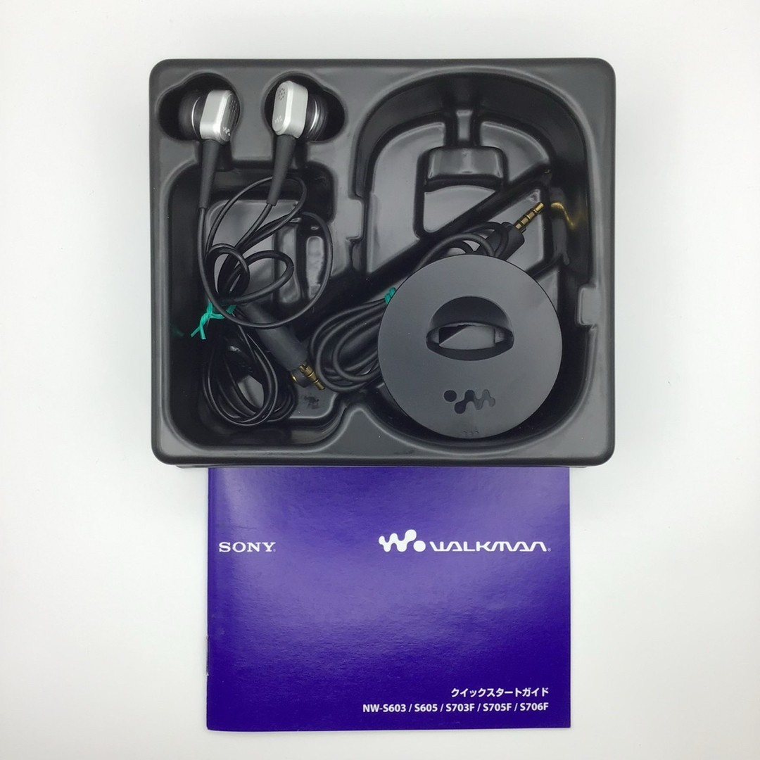 Sony NW-S203F Walkman Portable Audio Player 1GB Purple Stick Type