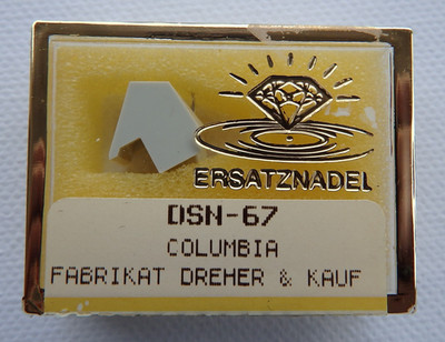 Diamant Nadel für Columbia Denon DSN 67 - Goldring ELAN -  Fisher ST 55 D  D&K