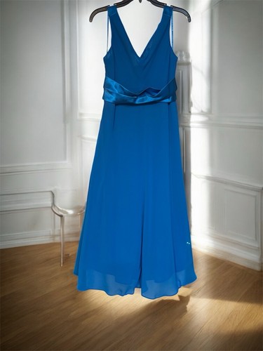 Evan Picone Dress ~Size 10~Laguna Blue~ Formal NWT Wedding Mother Of The Bride - Picture 2 of 6