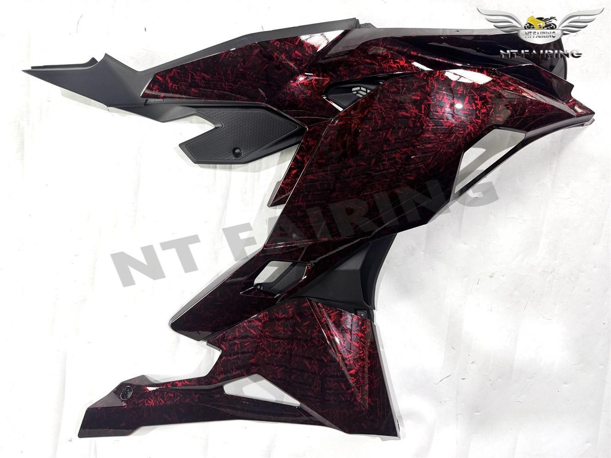 FD Injection Red Forged Carbon Fairing Fit for Kawasaki 23