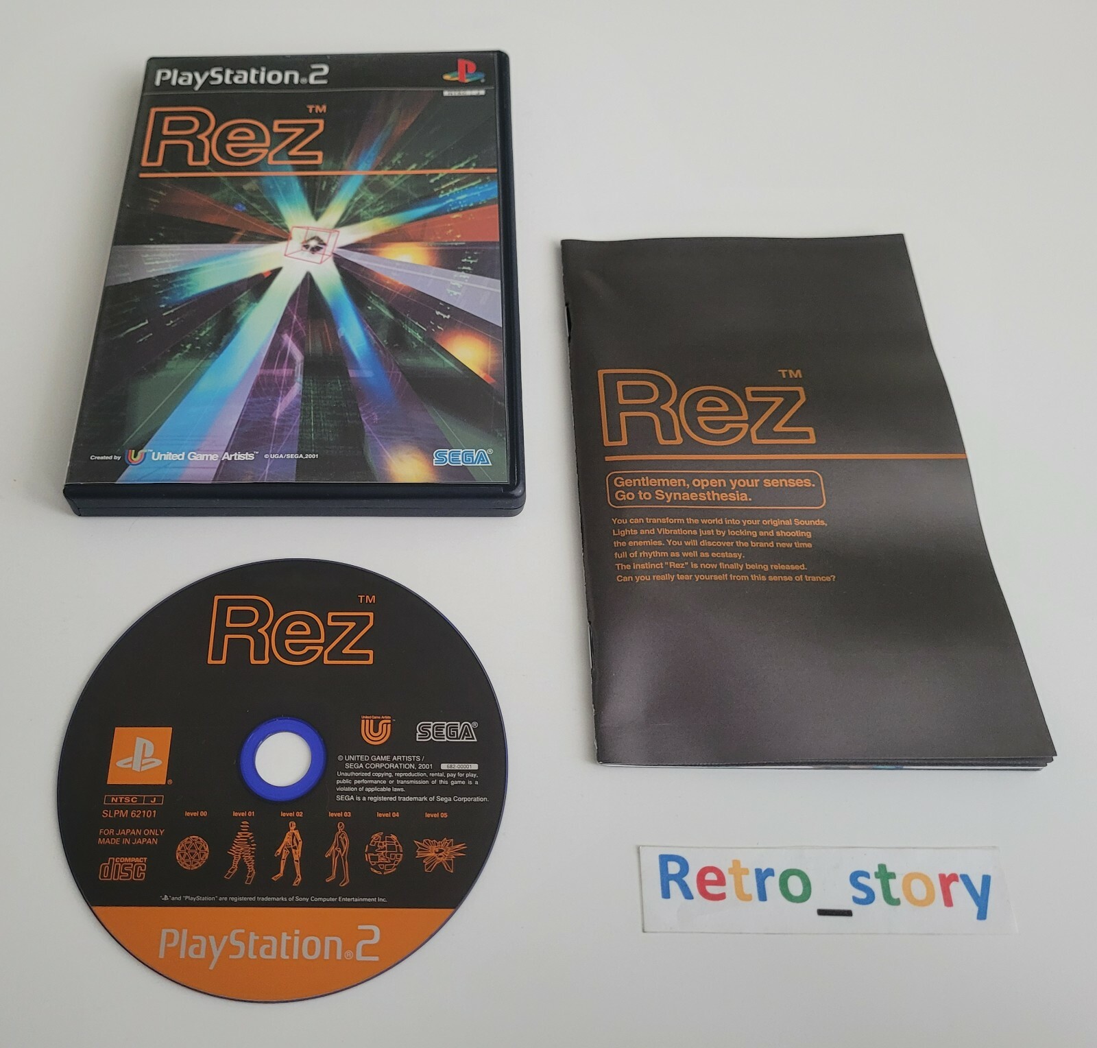 Sony Playstation PS2 - Rez - JAP