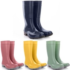 LEMIGO Gummistiefel  Damen Wasserdicht Hohe R...