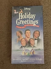 Holiday Greetings From the Ed Sullivan Show! NEW VHS! Elvis, Muppets, Crosby++++