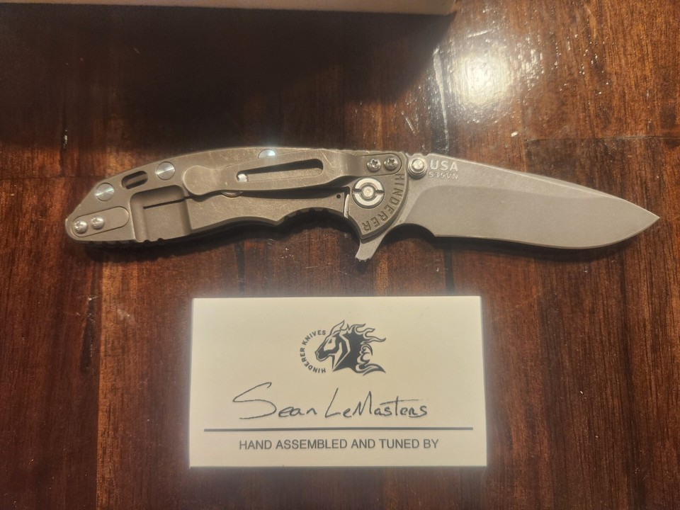 Hinderer Xm18 3 Recurve eBay