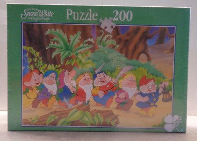 Schneewittchen Puzzle Walt Disney's Snow White and the Seven Dwars 200 Teile NEU