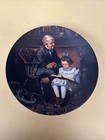 1991-Knowles By Norman Rockwell“The Young Scholar”Collector Plate12760A W/Hanger — photo 4