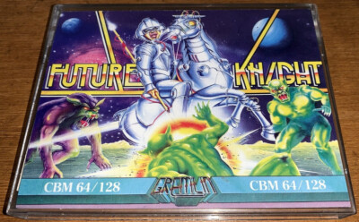 FUTURE KNIGHT - GREMLIN - Commodore 64 / 128 Cassette, RARE Original Release