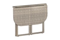 Merxx Klappentisch Gartentisch Klapptisch 90 X 50 X 75 Cm Grau