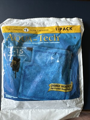Aqua Tech #1 Filter Cartridge For Aqua Tech 5-15 Power Filters 1 Pack - New