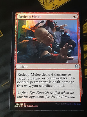 Redcap Melee FOIL , Throne of Eldraine , Near Mint , MTG, FREE SHIPPING |  eBay