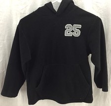 Place Authentic Sportswear Black Gray 25 Boys Fleece Hoodie Size S 5/6 160108/B