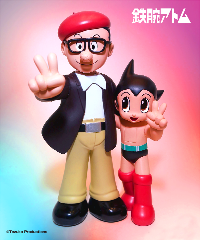 TEZUKA OSAMU SERIES 鉄腕アトム フィギュア☆未使用☆ HH TOYS Osamu