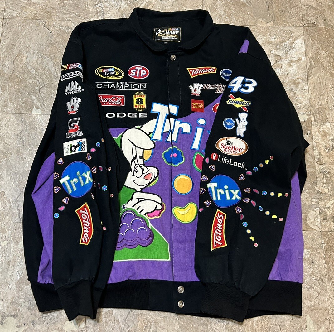 Chase Trix Cereal Bobby Labonte Nascar Jacket Sz 6XL | eBay