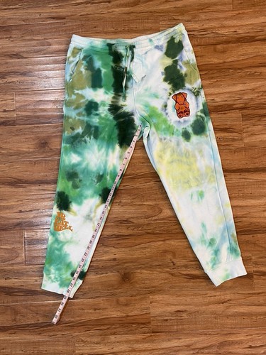 Mr. Eatwell Fredible Hoodie & Sweatpants "Weed Colors" Ice Dye Size XL - Picture 17 of 22