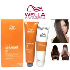 WELLA Straight Hair Cream WELLASTRATE Keratin Permanent Straightening Intense C