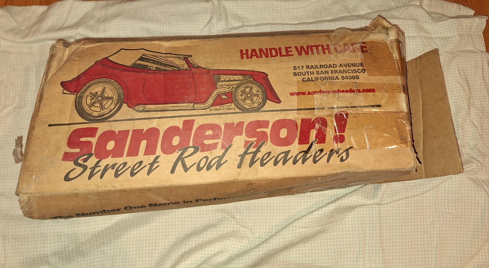 Sanderson Small Block Chevy Cast Series Steel Exhaust Headers SBC