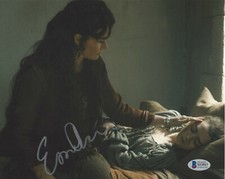 ESSIE DAVIS SIGNED 'GAME OF THRONES' 8x10 PHOTO 2 ACTRESS PROOF BECKETT COA BAS