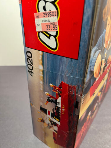 LEGO Town FIRE FIGHTER BOAT 4020 Building Set Vintage 1987 NEW SEALED - Picture 4 of 11