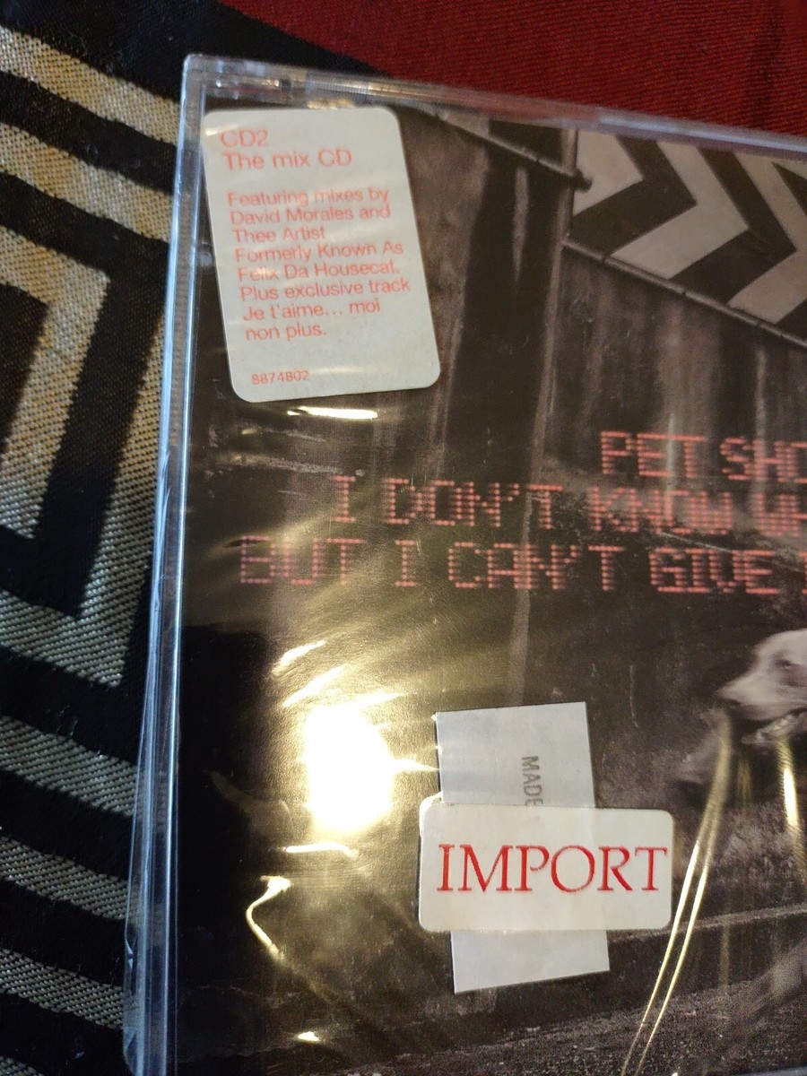 Pet Shop Boys – I Don't Know What You... Pet Shop Boys – I Don't Know What You Want But I Can't Give