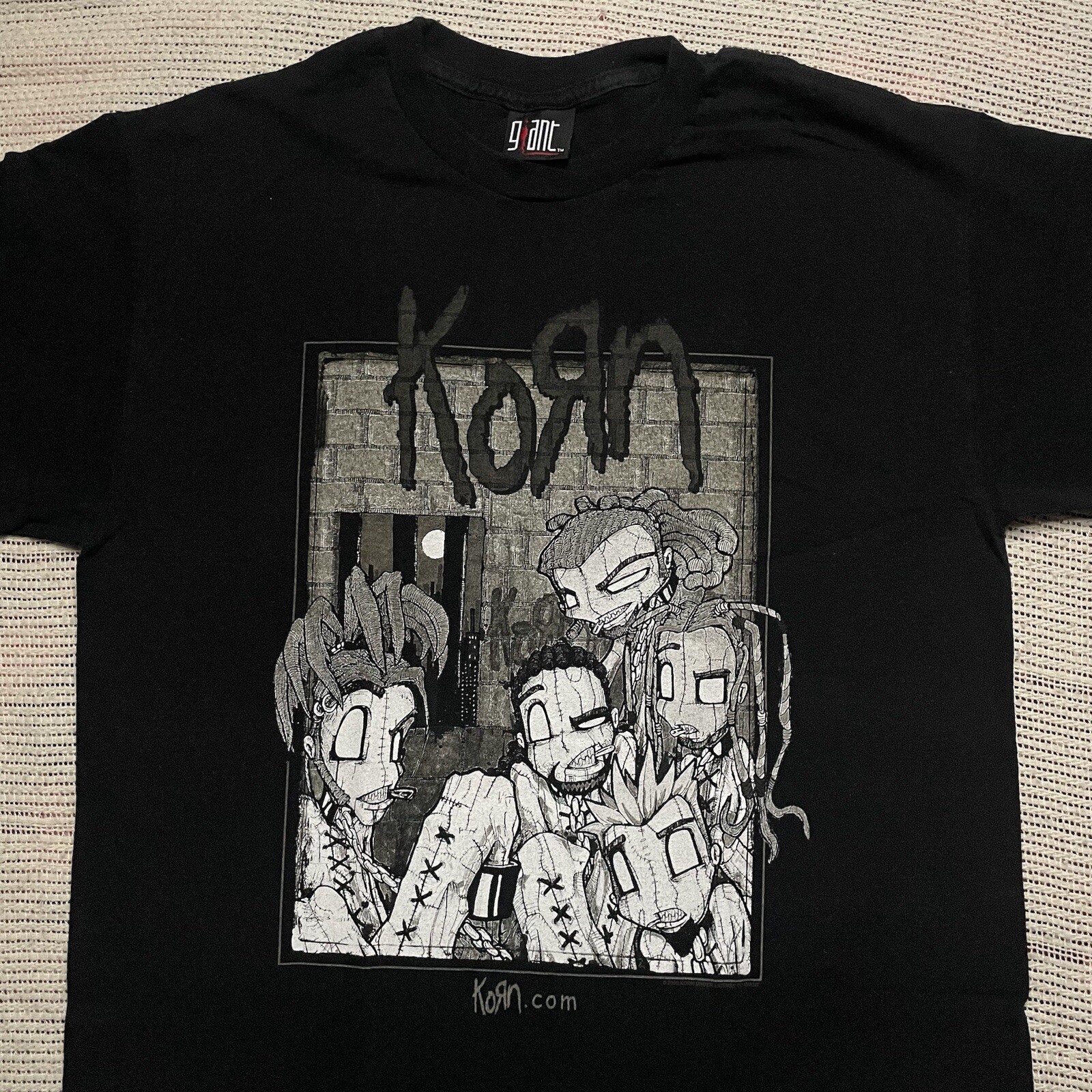 Korn — Sick and Twisted / Issues vintage concert t-shirt