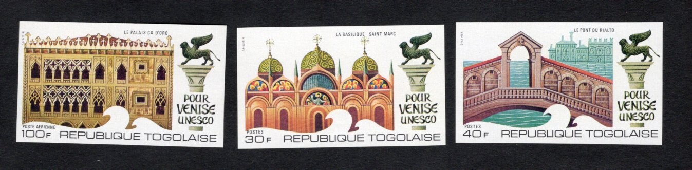 Togo 1972 stamps Mi#908B-910B START8%ONLY MNH CV=33$