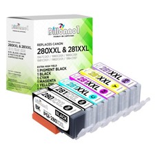For Canon PGI280XXL CLI281XXL Ink Cartridge for PIXMA TS8120 TS9120 TS8220 Lot