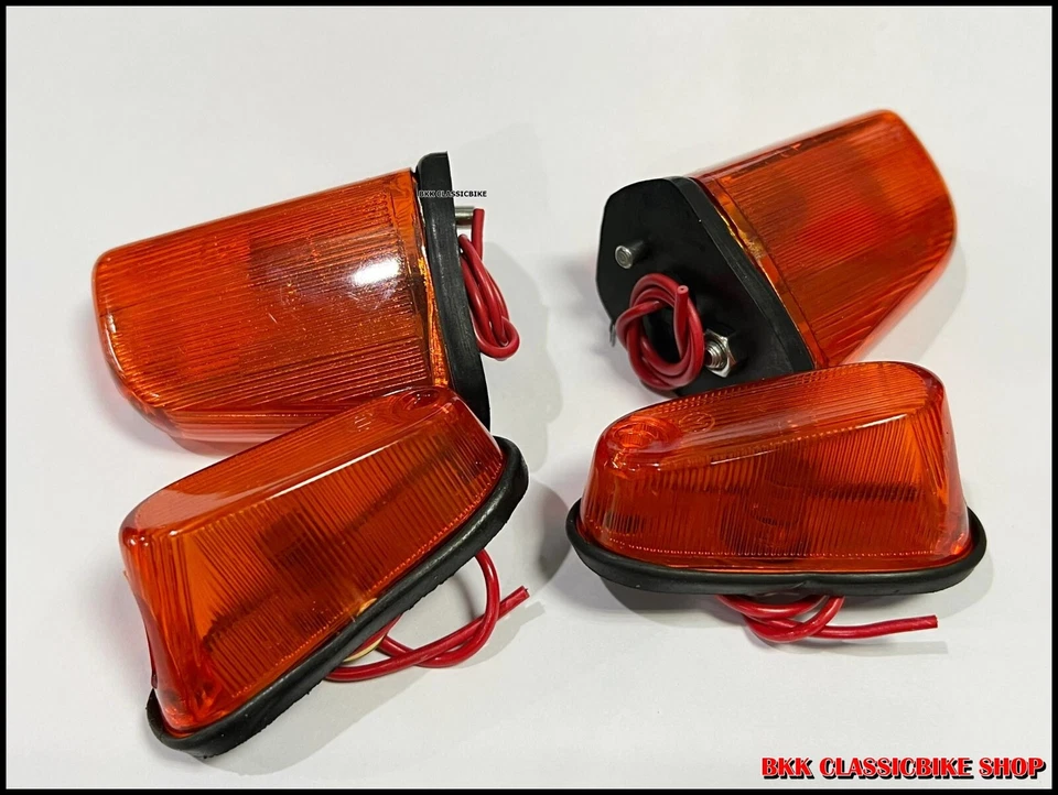 HONDA C100 C102 CA100 CA102 C105 C105T GOMA SEÑAL DE GIRO DELANTERA Y TRASERA GUIÑO Foto 2 de 4