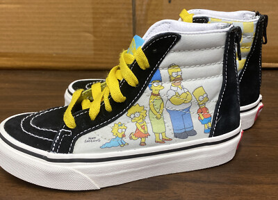 VANS Sk8-Hi x The Simpsons Simpsons Family Size 13 1987-2020 2020