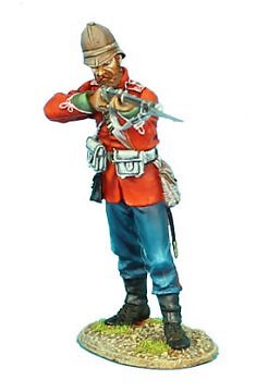FL ZUL001 British 24th Foot Officer figurines et collections