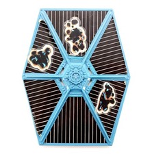 Vintage 1983 Star Wars Battle Damaged Imperial Tie Fighter Wing No Connector